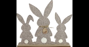 Haas familie Meggie L grijs Pasen