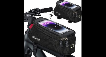 Springos Fietstas - Inclusief Telefoonhouder - Waterdicht - Etui/Tas