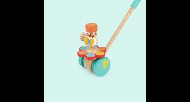 Hape Dansende Vlinders Loopwagen - Trekloper voor peuters vanaf 12 maanden