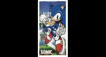 Sonic Strandlaken Comic - 70 x 140 cm - Katoen Badlaken