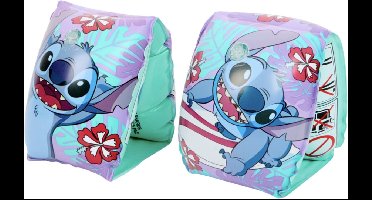 Disney Lilo & Stitch Zwembandjes - Kinder Zwembanden - Zwemvleugels - Opblaasbaar - Leeftijd: 3 tot 6 Jaar - Lilo Stitch - 19 tot 30 kg - Armbandjes Zwemmen - Zwemkleding - Veiligheid - Veilig Zwemmen - Vakantie - Zwembad - Strand - Zwemband Armen