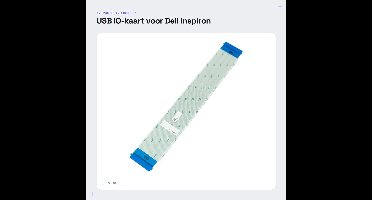 Dailygoods - USB IO-kaart voor Dell Inspiron 15 Laptops