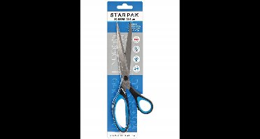 Starpak Metalen Schaar 25,4 cm met Rubberen Handvat