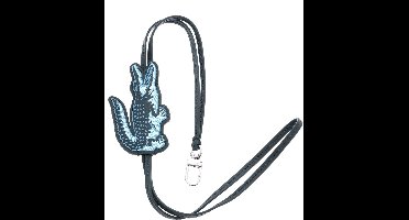 LACOSTE sleutelhanger Bag Charm Varech donkergroen