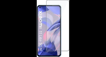 Screenprotector geschikt voor Xiaomi Mi 11 Lite 5G NE - Glas Screen Protector