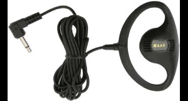 KEP-300K Earphone Schelpmodel voor Kenwood portofoon 2,5mm jack