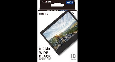 Fujifilm Instax Wide Black Frame - Instant fotopapier - 10 stuks