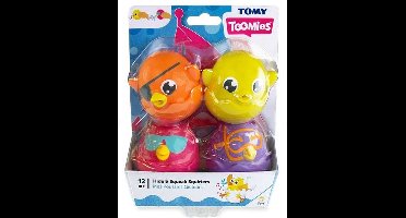 Tomy TOOMIES Hide & Squeak Bath Squirters