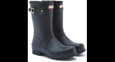 Hunter - Regenlaarzen voor heren - Original Short - Zwart - maat 39EU