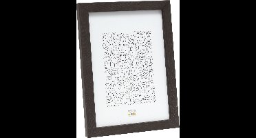 Deknudt Frames Fotolijst - donkerbruin - S43AH2 - Voor foto: 15x20 cm