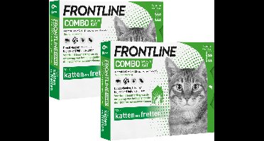 Frontline Combo Spot On Kat - Anti vlooien en tekenmiddel - 2 x 6 pip