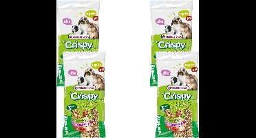Versele-Laga Crispy Sticks Triple Variety Pack - Konijnensnack - 4 x Mix 3x55 g Herbivoren