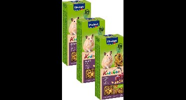 Vitakraft Hamster Kracker - Knaagdiersnack - 3 x Noten