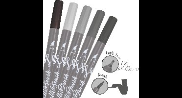 Online Calli Brush Pens - Grey editions
