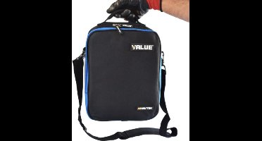 Digitale koelmiddelweegschaal nauwkeurig in stappen van 2 gram in kunststof tas