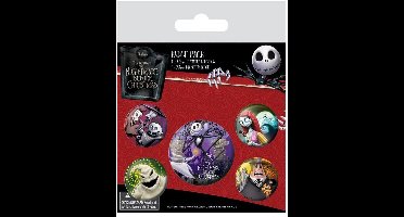 Nightmare Before Christmas Figuren - 5 Badges