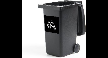 Container sticker Liefste oma - Spreuken - Quotes - Oma - 40x40 cm - Kliko sticker