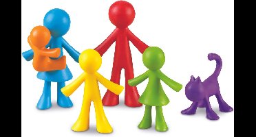 Learning Resources Family Counters sorteerspel - 72 stuks voor 3+ jaar