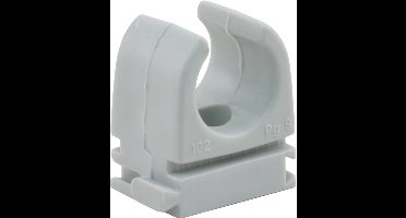 Q-Link klembeugel – installatiebuis – PVC – 16 mm – grijs – 10 stuks
