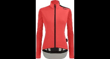 Santini Fietsjack Winter Dames Roze Zwart - Vega Multi Winter Jacket For Woman Granatina - XL