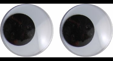 Vaessen Creative Wiebeloogjes - 25mm - 1000st