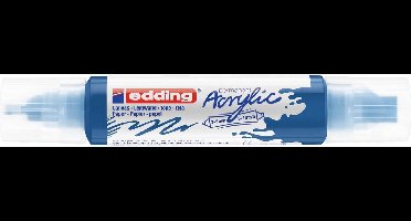 Edding 5400 3D double liner - Acrylmarker - 	Gentiaanblauw (903)
