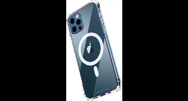 Green On Magsafe Hoesje voor Apple iPhone XR glashelder stevig siliconen Transparant - Magnetische back case met verstevigde hoeken doorzichtig