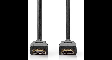 Nedis Ultra High Speed ​​HDMI-Kabel - HDMI Connector - HDMI Connector - 8K@60Hz - 48 Gbps - 1.00 m - Rond - 6.0 mm - Zwart - Envelop