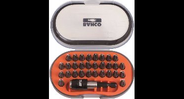 BAHCO TORSION BITS SET PH,PZ,T,HX,SL