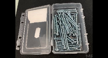 Deltafix spaanplaatschroef cilinderkop / kruiskop verzinkt 4.0 x 50 mm 50 st.