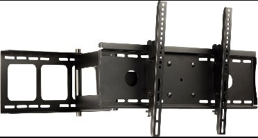 König KNM-LFM30 - Kantelbare en draaibare muurbeugel - Geschikt voor tv's van 42 t/m 65 inch - Zwart