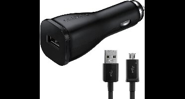 Samsung - autolader - 9.0V / 2,0 A - Micro USB kabel - Zwart
