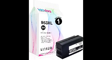 Inktdag inktcartridges voor HP 953xl zwart, Hoge Capaciteit (1stuk)