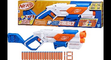 NERF N Series Strikeback - Speelgoedblaster - Inclusief 18 Officiële Nerf N1 darts