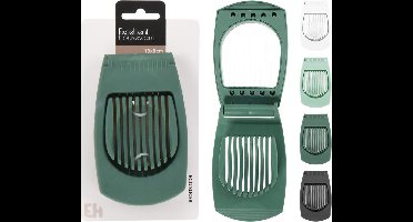 Eiersnijder kunststof 13x8cm