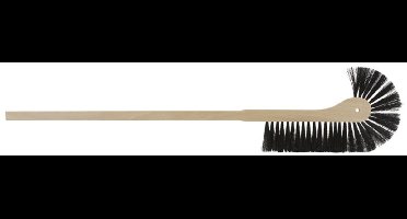 Luva hanekamborstel krul/zw.ph.gem.