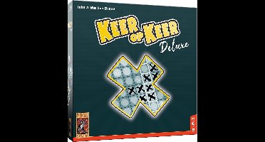 999 Games - Keer op Keer - Deluxe - Dobbelspel - Inclusief luxe dobbelbak, uitwisbare tableaus en meer extra's - Spelen tot 6 personen - Ook voor kleurenblinden