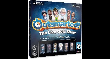 Outsmarted - Te slim af! - Trivia - Interactief Bordspel - Pubquiz - Meer dan 6.500 vragen - Europese Versie