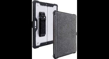 JT Berlin Handstrap Case Book cover Zwart, Transparant Tabletcover