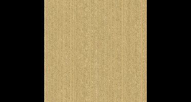 Herbarium - Vliesbehang - Strepen - Gestreept - Okergeel - 0,53 x 10,05 M.