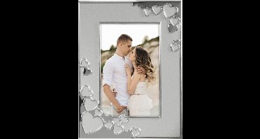 Hama Valentine, Enkele fotolijst, Aluminium, Zilver, Mat, Tafel, 13 x 18 cm