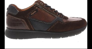 Heren Sneakers Australian Dakota Width H Cognac - Maat 44