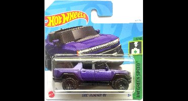 HOT WHEELS GMC HUMMER EV PURPER 62/250 1:64 HW GREEN SPEED 6/10