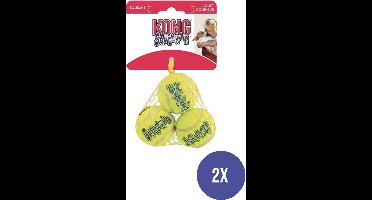 Kong - Squeakair Tennisbal Geel Met Piep