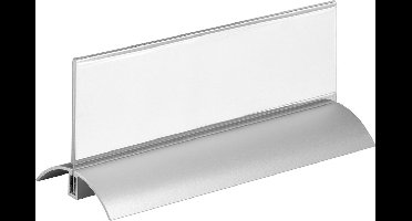 Tafelnaambord Durable Presenter De Luxe 61x210mm 2 stuks