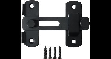 Overslag slot - 100 x 70mm - Zwart