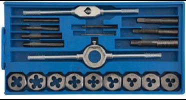 Draad snij en tapset 20-delig in box - TOPGEAR