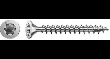 Spax Torx Houtschroef Platte kop - 4.0x60mm - T10 - 25 stuks
