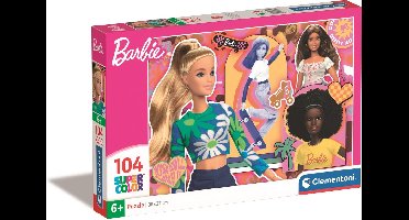 Clementoni - Puzzel - 104 Stukjes - Barbie - Kinderpuzzel - Vanaf 6 Jaar