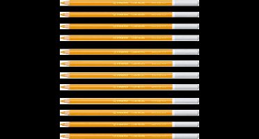 Kleurpotloden STABILO CarbOthello kalkpastel Indisch geel | 12 stuks